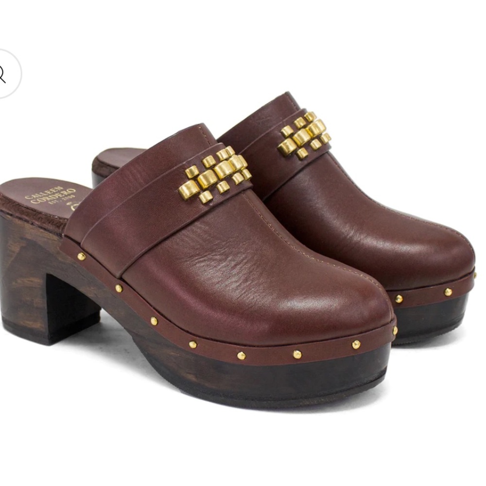 Caleen Cordero Rolex Clog in Brown Soze 9 New